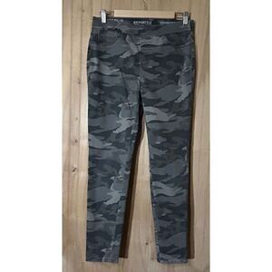 SOUNDSTYLE By Beau Dawson Lucy Pull On Legging Camo Print Platinum Stretch Med